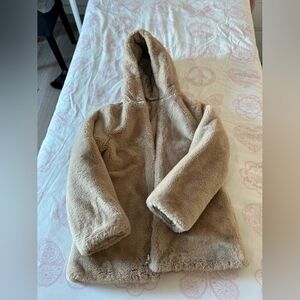 Cozy Tan Kids Jacket